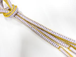 未使用品　正絹　手組帯締め